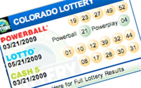 colorado lotto results|colorado lottery results today.